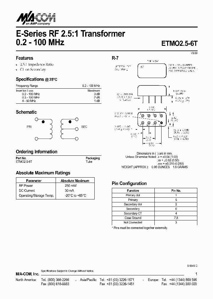 ETM025-6T_2910490.PDF Datasheet
