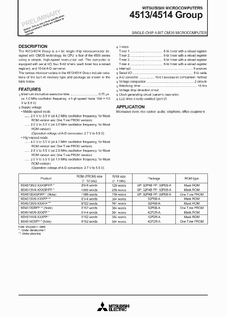 M34513M2-XXXFP_2915011.PDF Datasheet