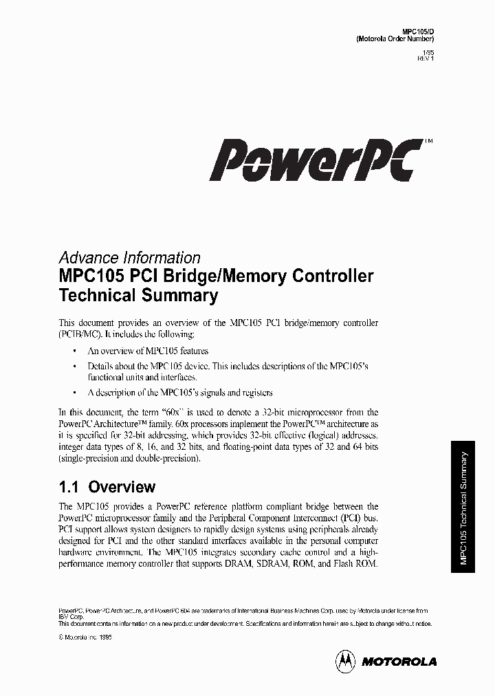 MPC105_2923773.PDF Datasheet