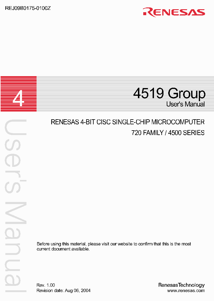 M34519M6-XXXFP_2931700.PDF Datasheet