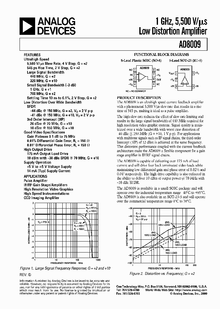 AD8009AR-REEL7_2932378.PDF Datasheet