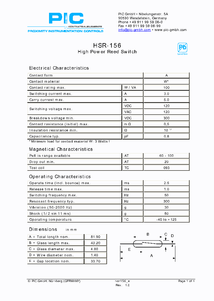 HSR-156_2938009.PDF Datasheet