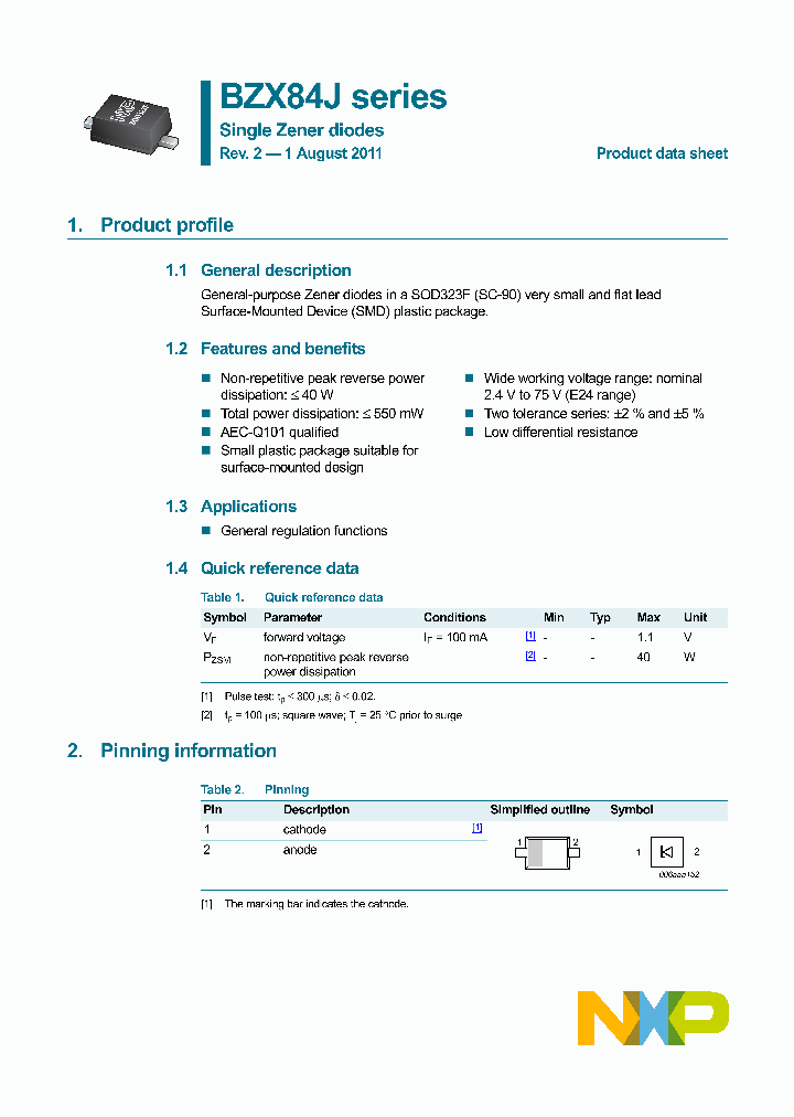 BZX84J-C2V4_2938663.PDF Datasheet