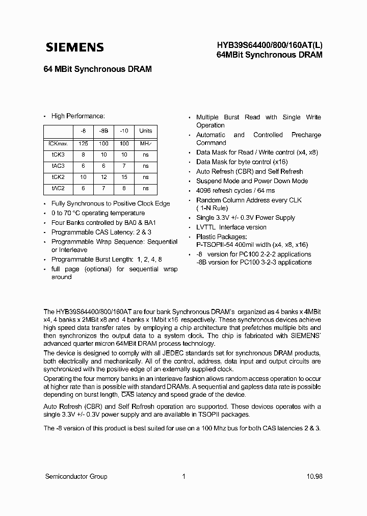 HYB39S64400AT-8B_2949441.PDF Datasheet