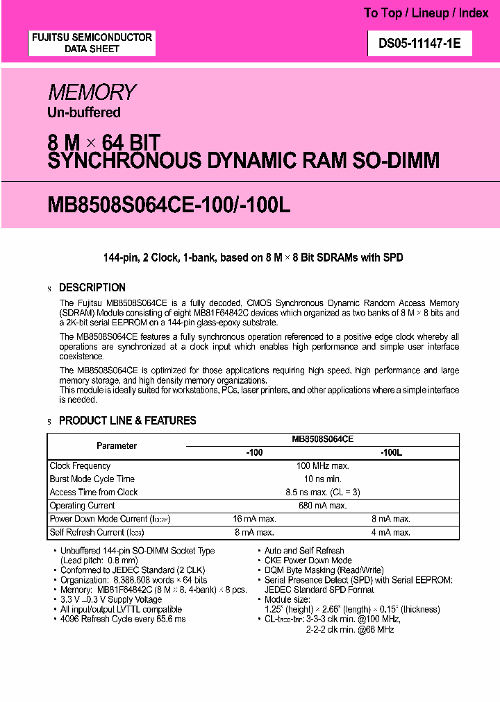 MB8508S064CE-100_2962955.PDF Datasheet