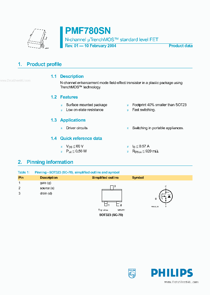 PMF780SN_2966943.PDF Datasheet