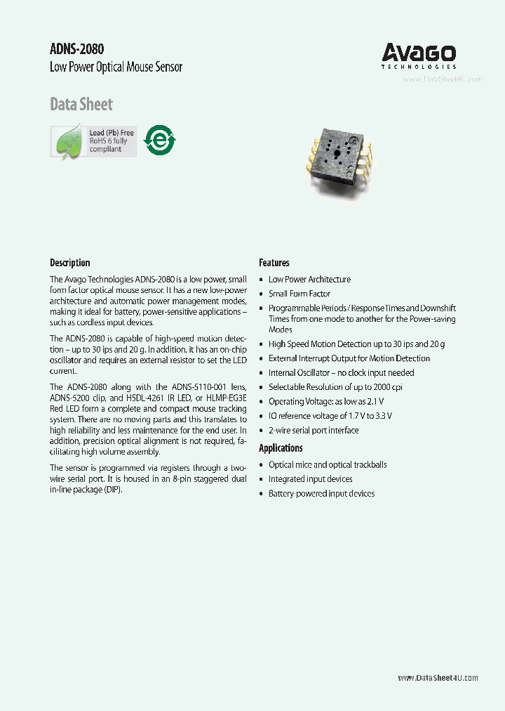 ADNS-2080_2987893.PDF Datasheet