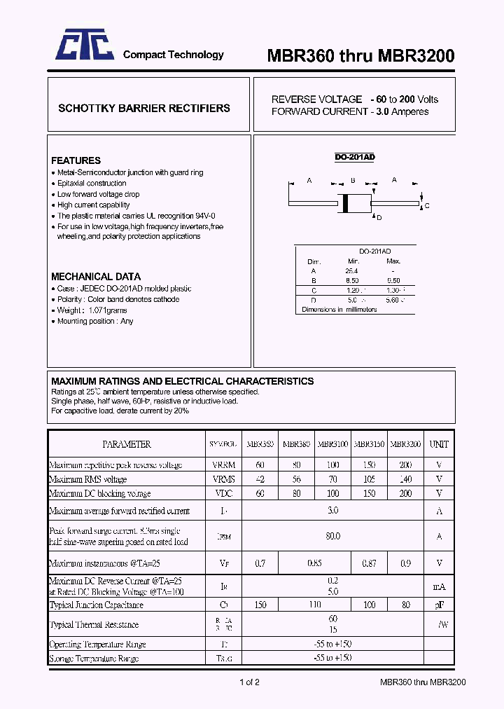 MBR3200_2998244.PDF Datasheet