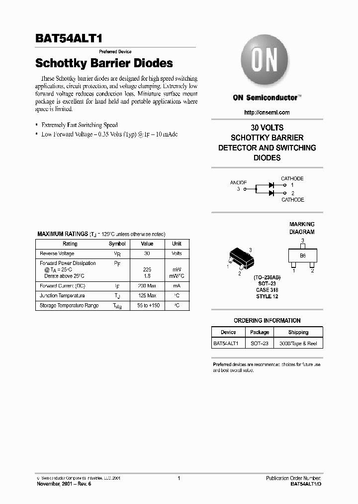 BAT54ALT1-D_3002011.PDF Datasheet