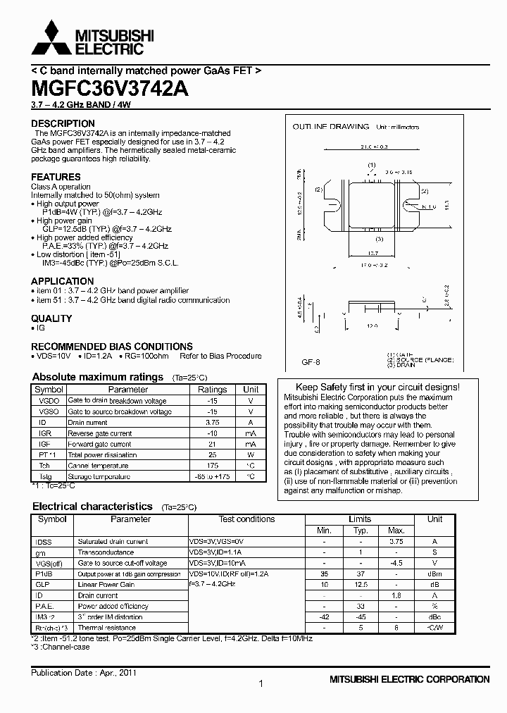 MGFC36V3742A_3003101.PDF Datasheet