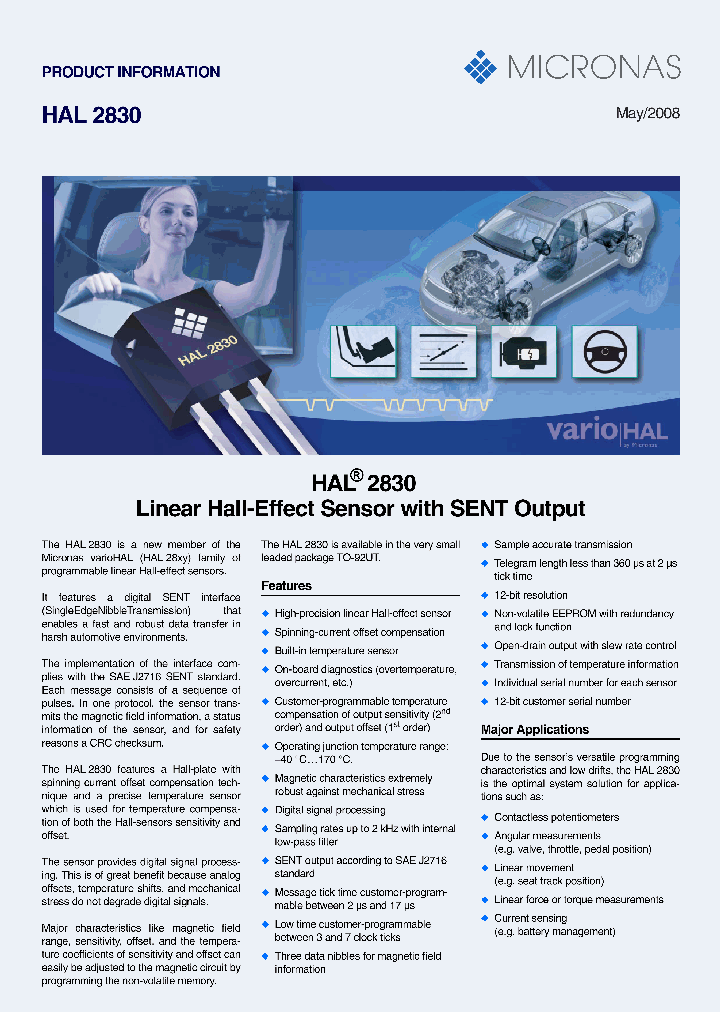 HAL2830_3003393.PDF Datasheet
