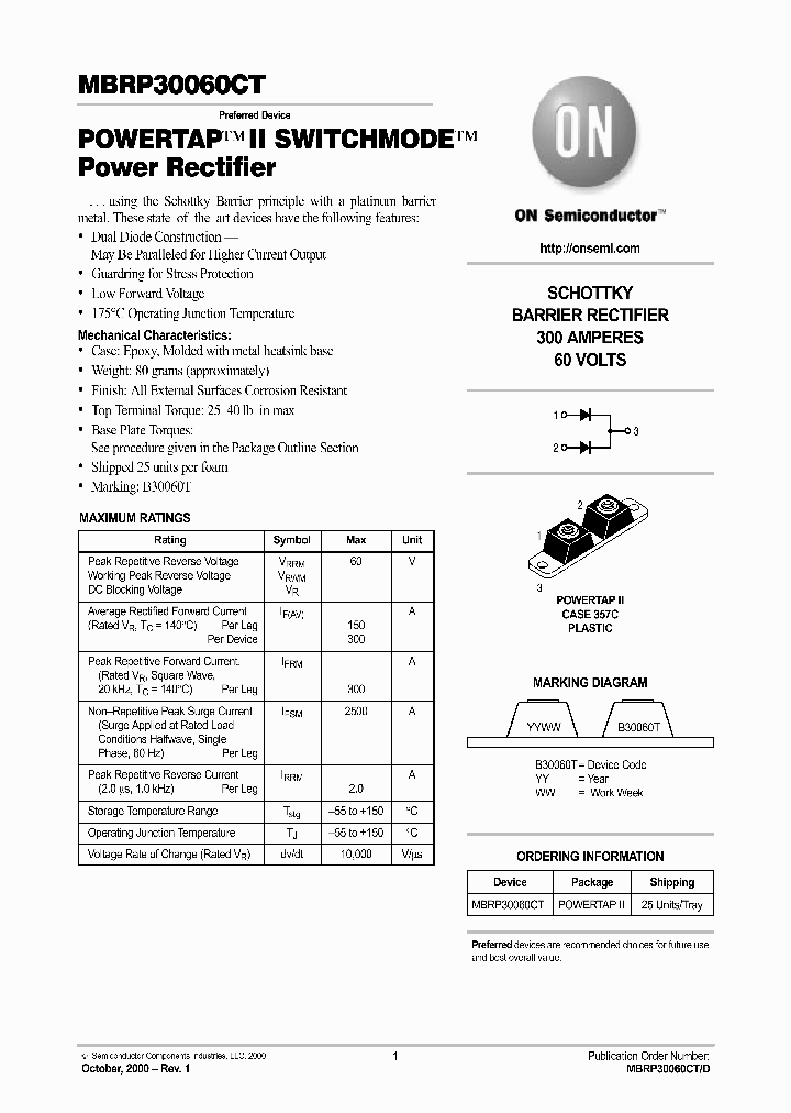 MBRP30060CT-D_3013577.PDF Datasheet