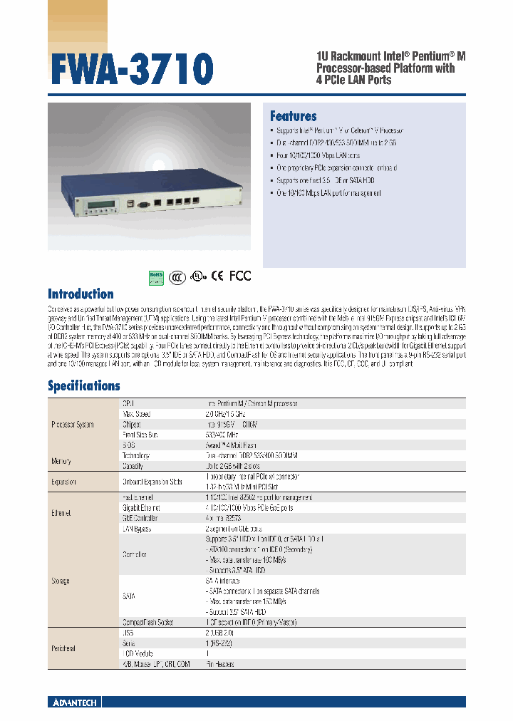 FWA-3710_3022466.PDF Datasheet