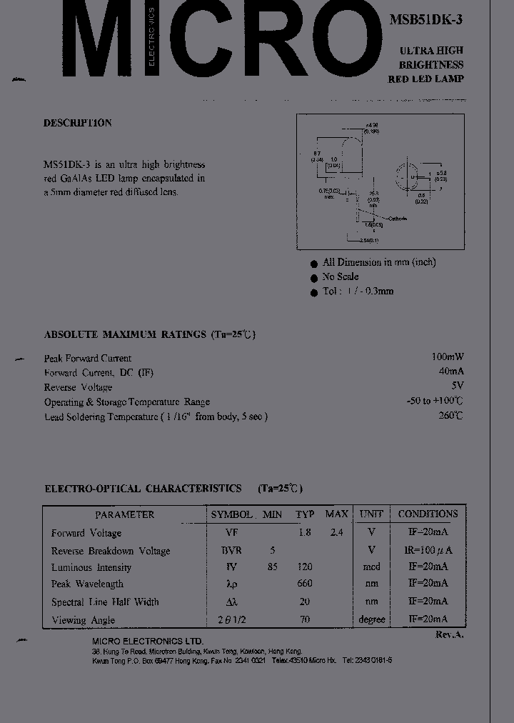 MSB51DK-3_3021462.PDF Datasheet