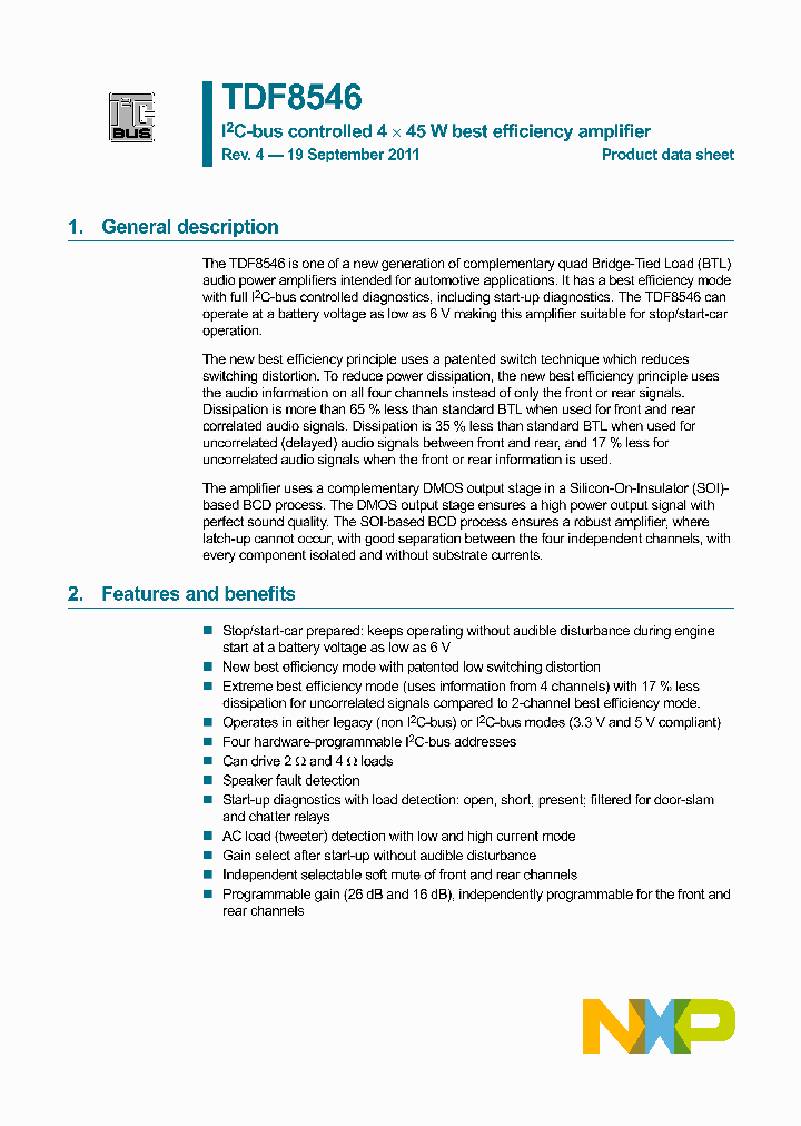 TDF8546SD_3025232.PDF Datasheet