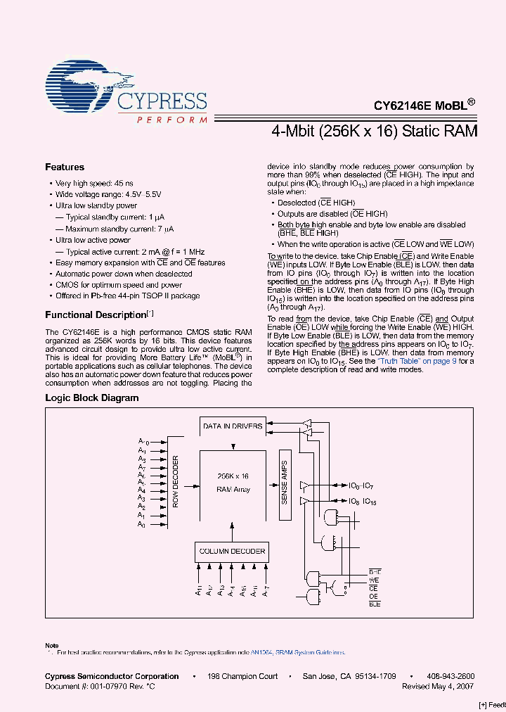 CY62146ELL-45ZSXA_3030772.PDF Datasheet