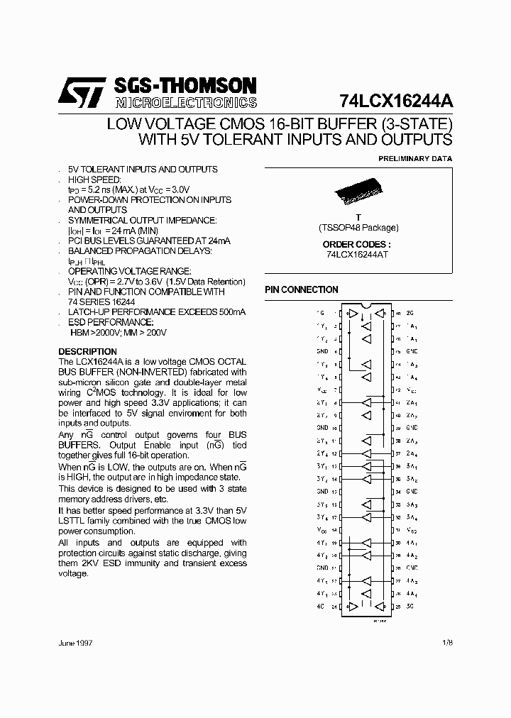 74LCX16244A_3033356.PDF Datasheet