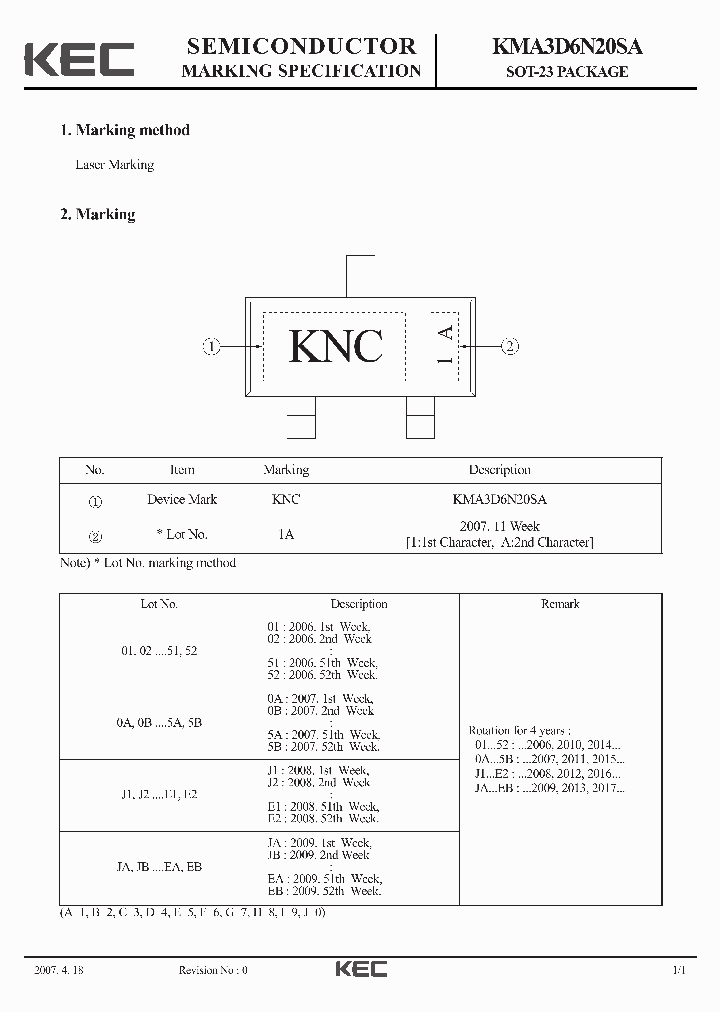 KMA3D6N20SA_3041087.PDF Datasheet