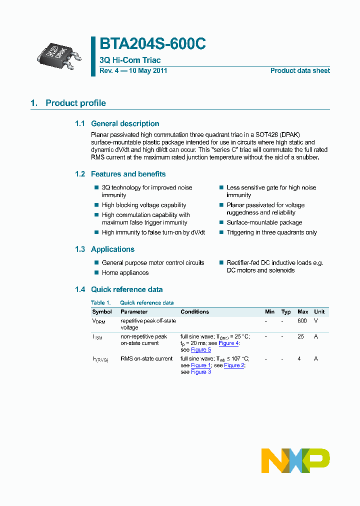 BTA204S-600C_3064389.PDF Datasheet