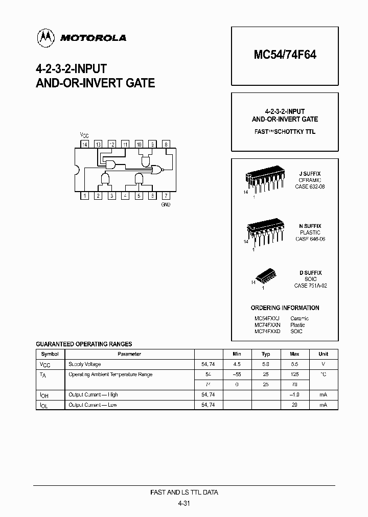 MC54F64J_3101034.PDF Datasheet