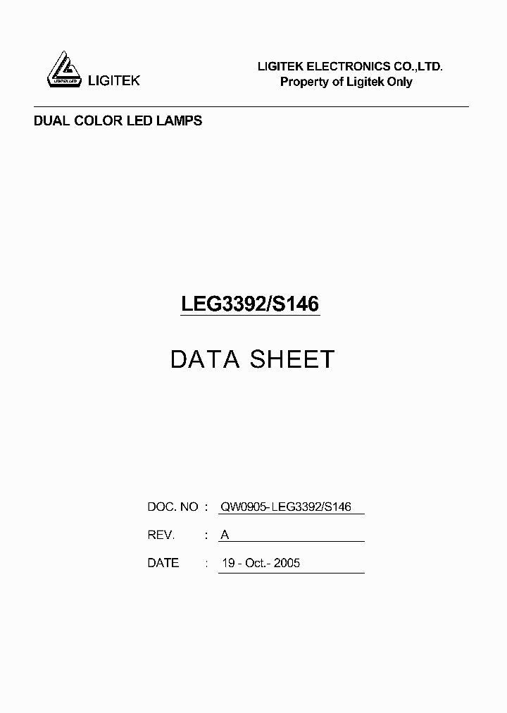 LEG3392-S146_3105335.PDF Datasheet
