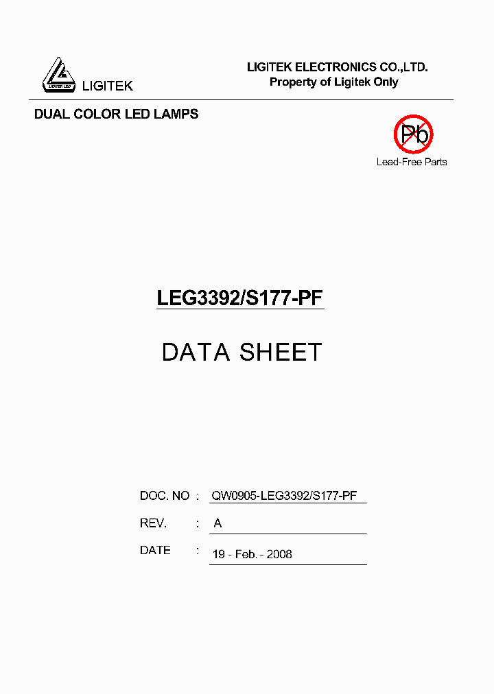 LEG3392-S177-PF_3105336.PDF Datasheet