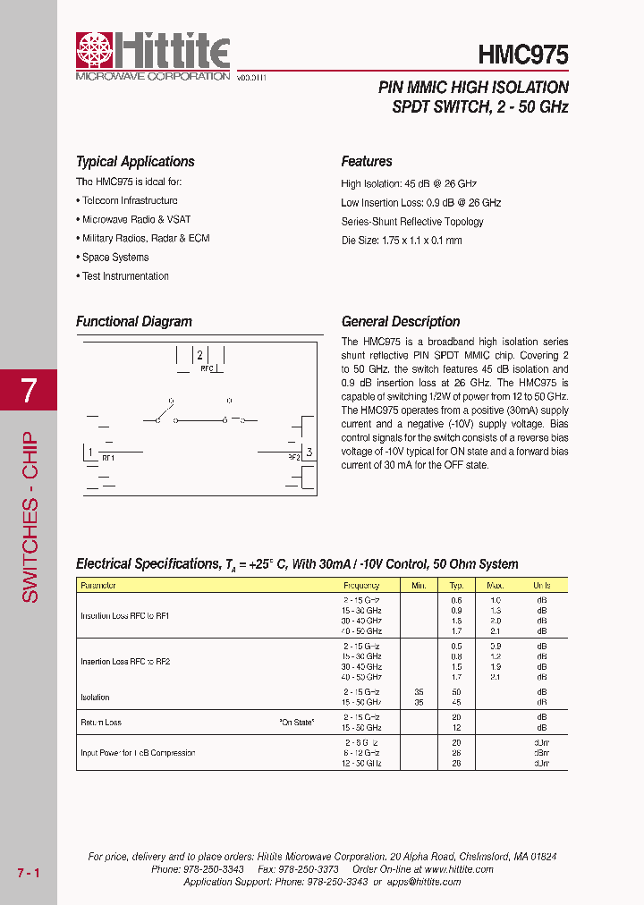 HMC975_3109998.PDF Datasheet