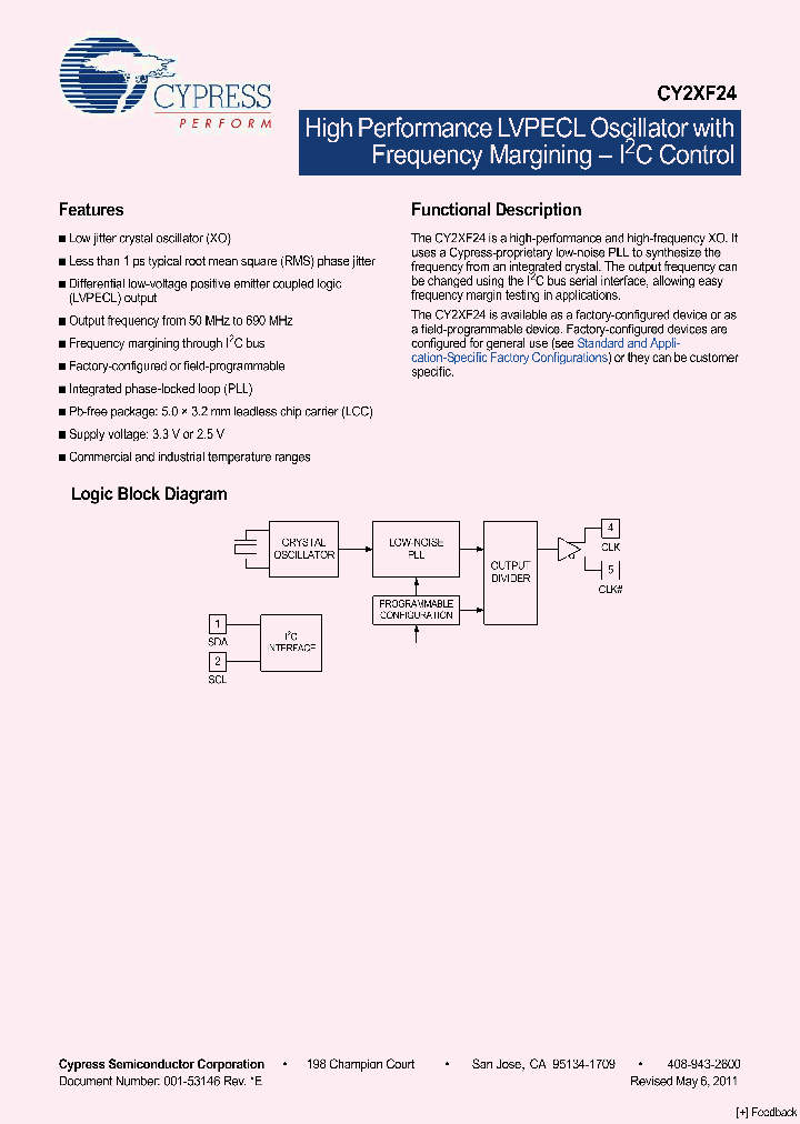 CY2XF24LXI625T_3116900.PDF Datasheet