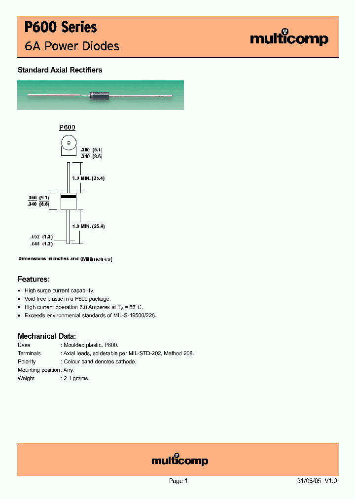 P600_3119466.PDF Datasheet