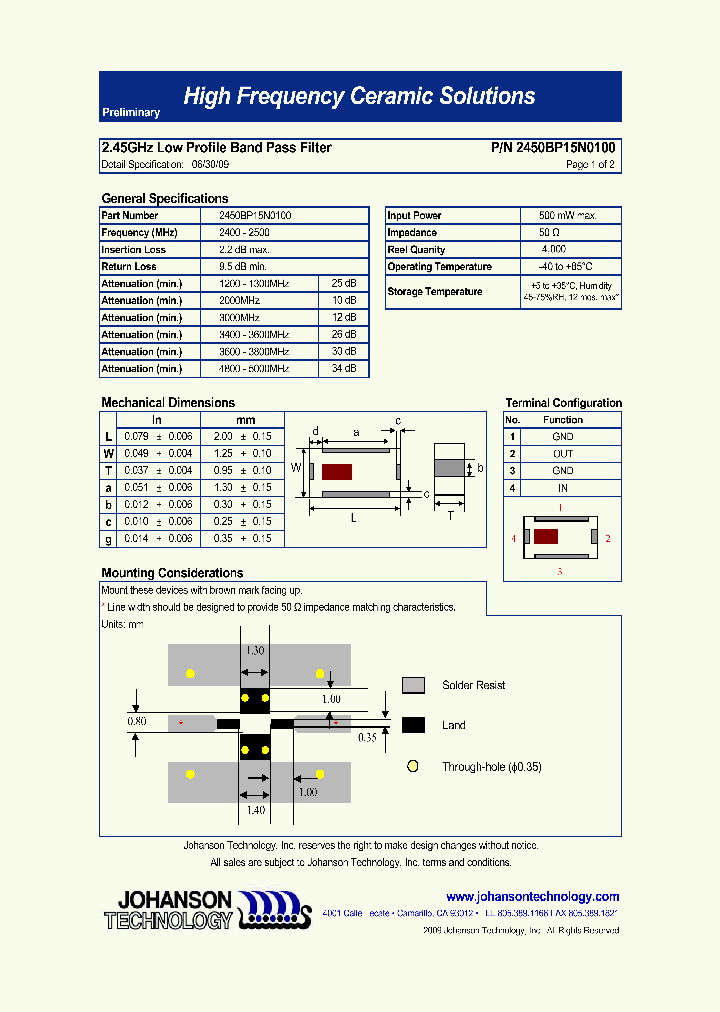 2450BP15N0100_3126428.PDF Datasheet