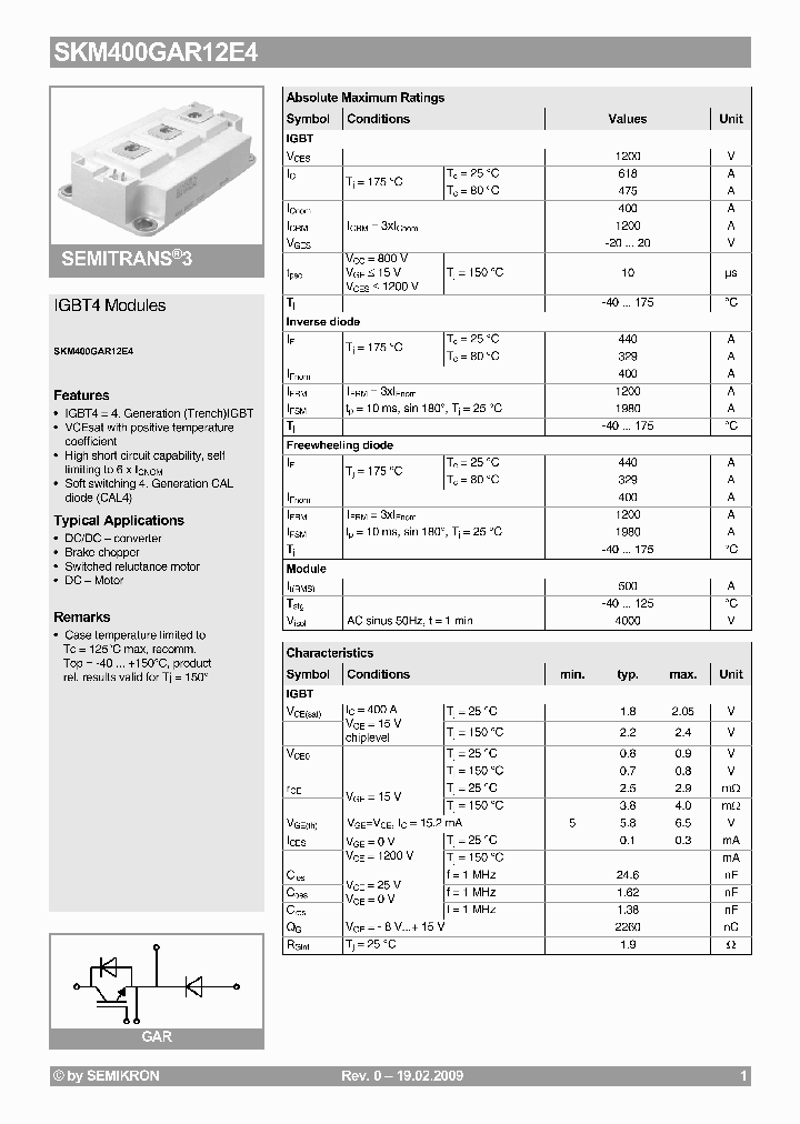 SKM400GAR12E4_3130948.PDF Datasheet