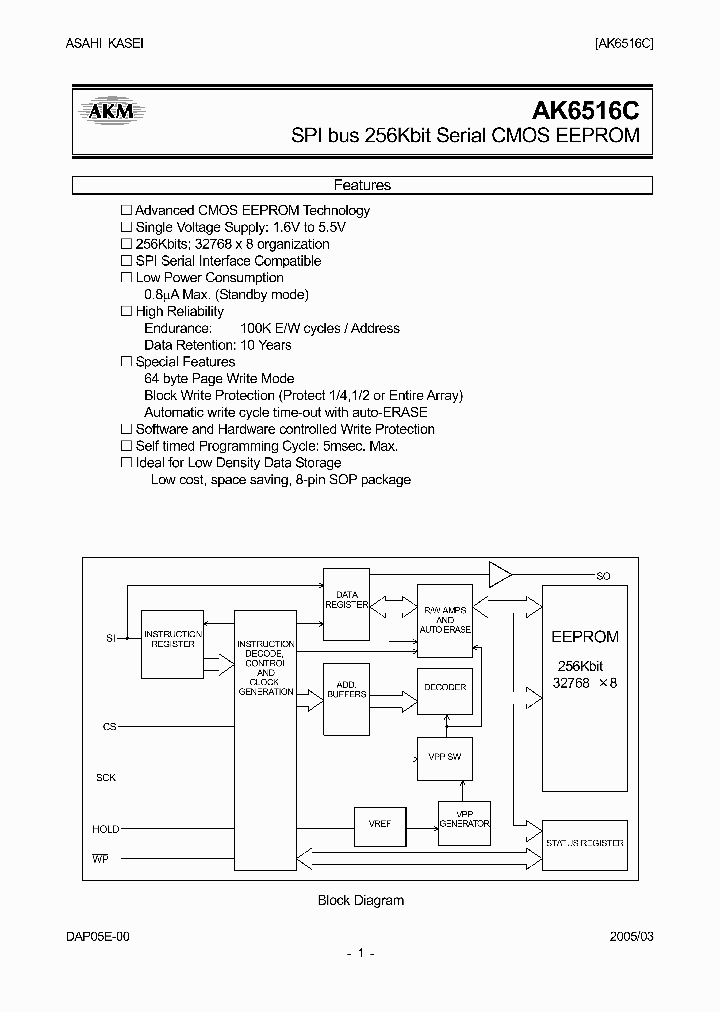 AK6516CF_3134326.PDF Datasheet