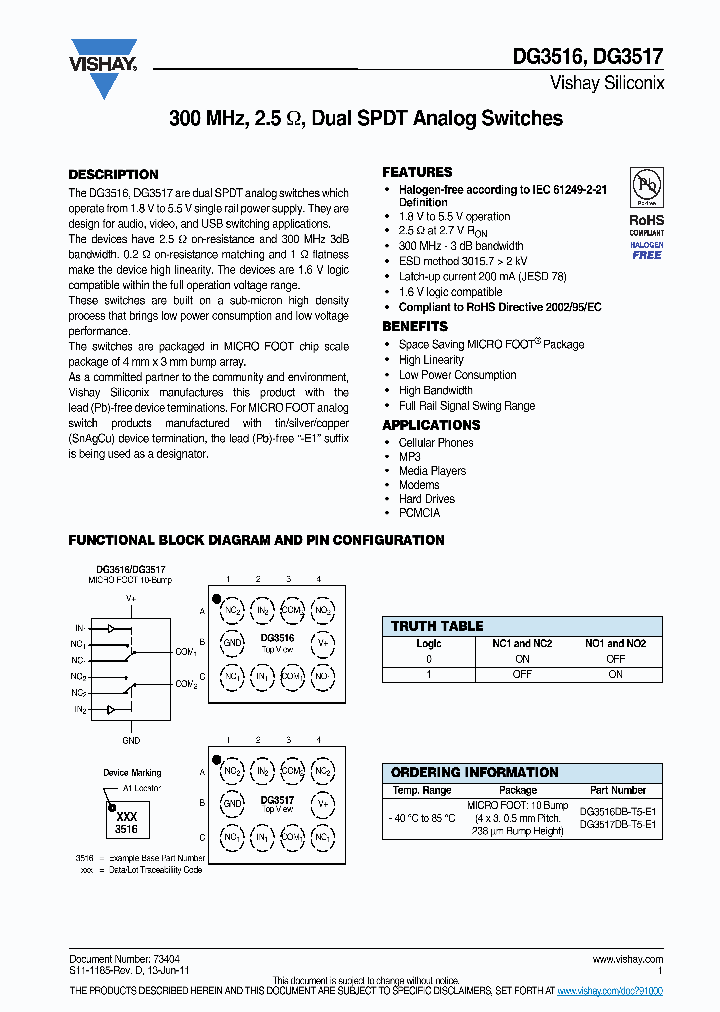 DG3516DB-T5-E1_3147047.PDF Datasheet