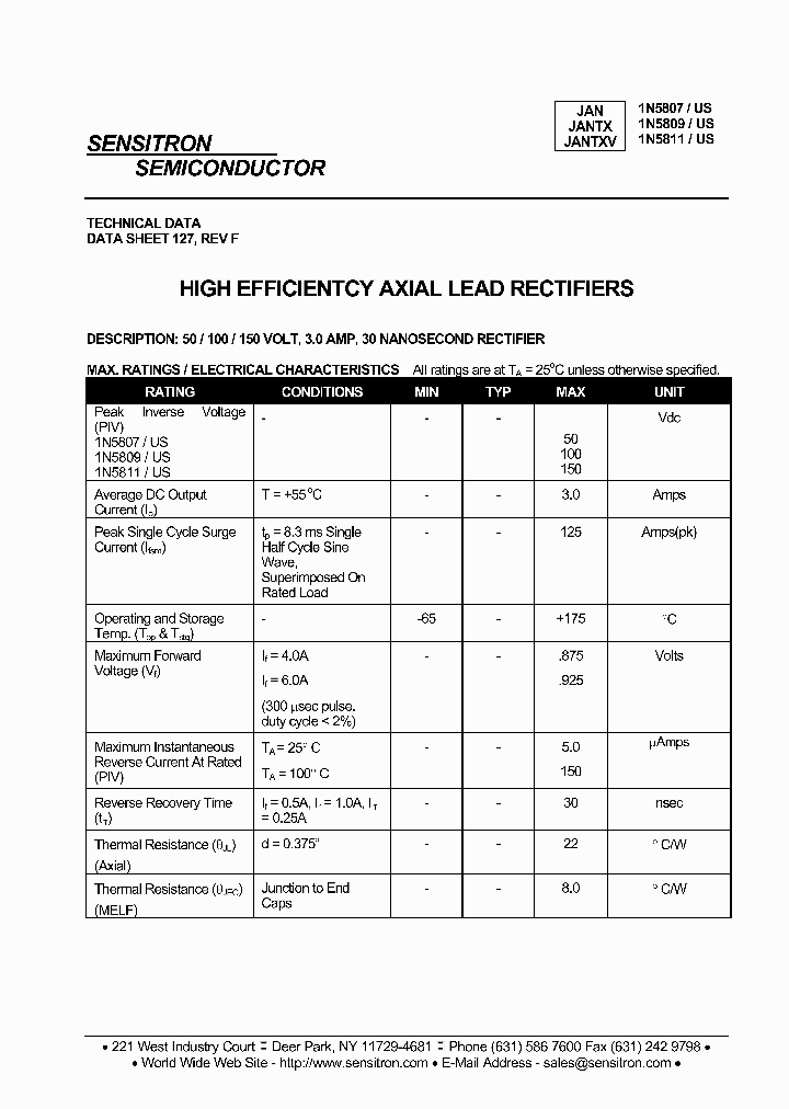 JANXV1N5809_3153478.PDF Datasheet