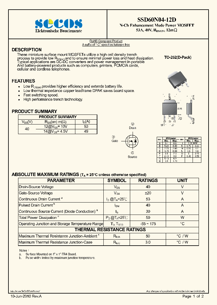 SSD60N04-12D_3153579.PDF Datasheet