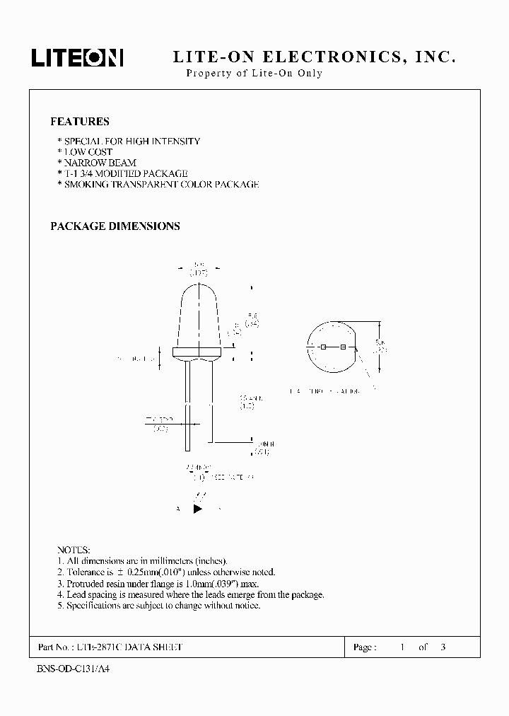 LTE-2871C_3161631.PDF Datasheet