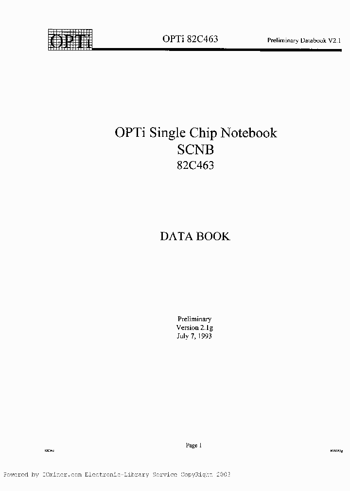OPTI82C463-33_3165319.PDF Datasheet