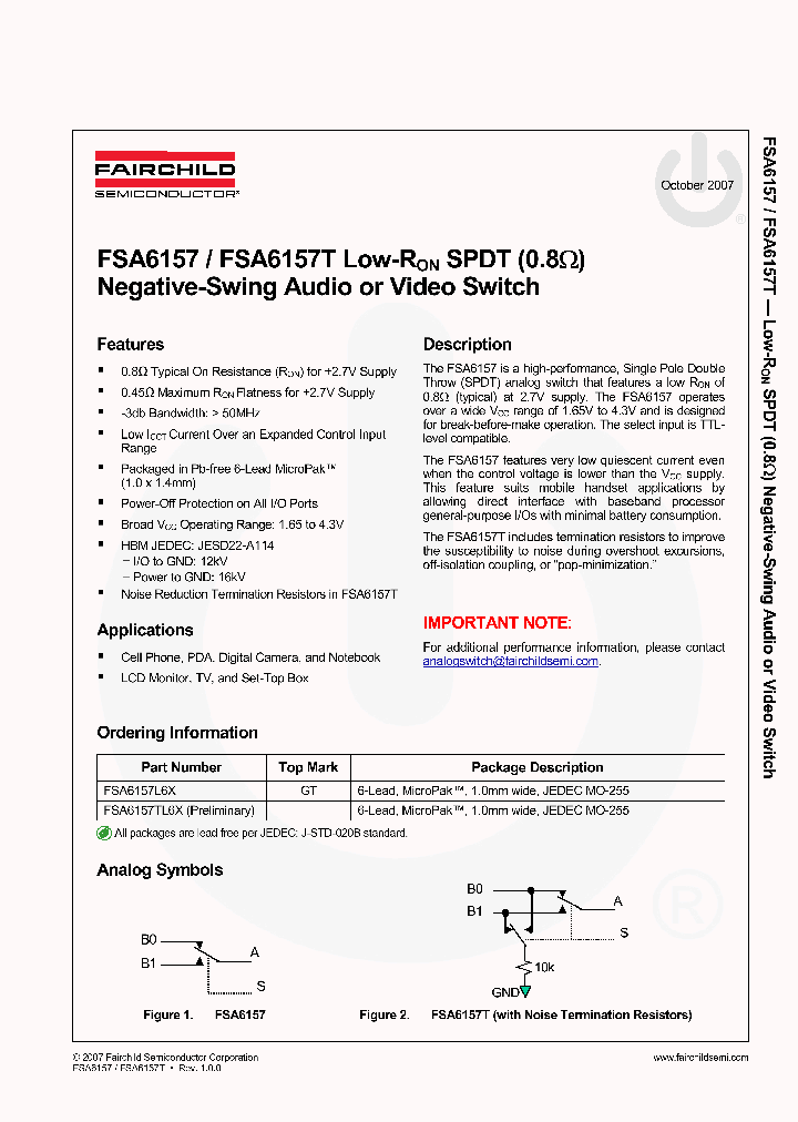 FSA6157TL6X_3170331.PDF Datasheet