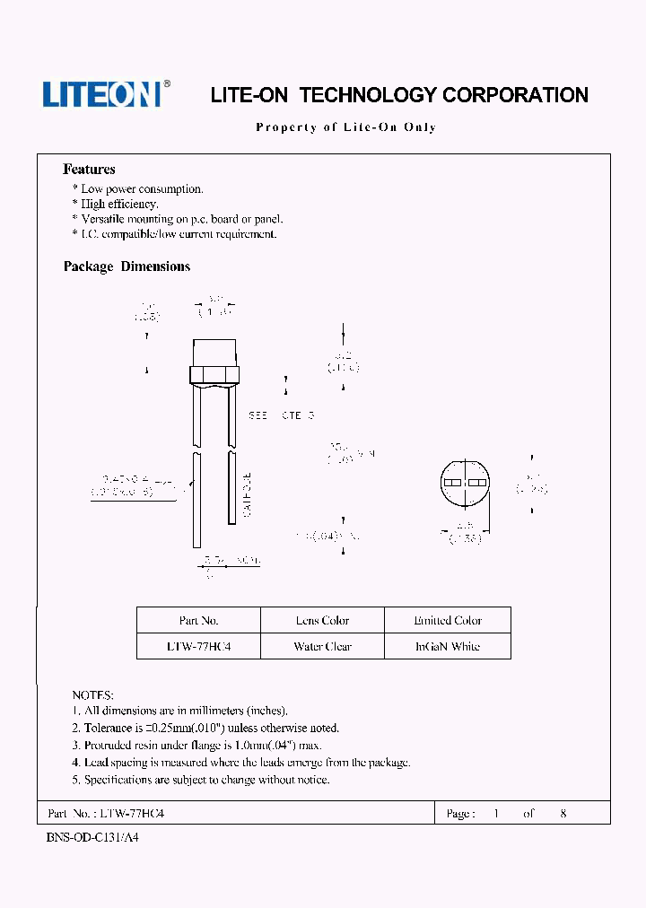 LTW-77HC4_3172499.PDF Datasheet