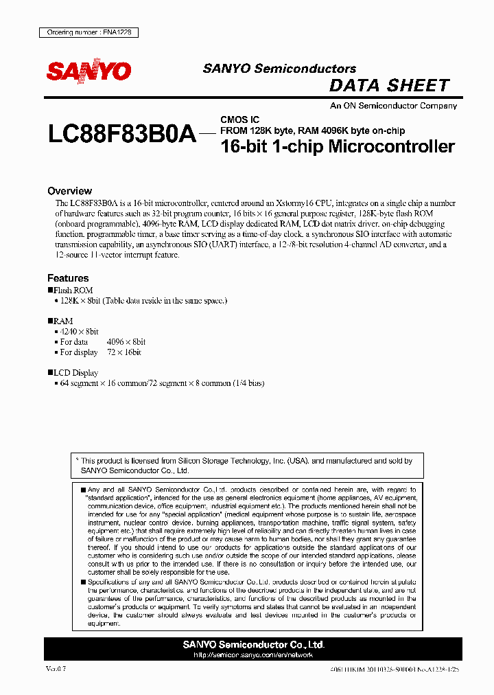LC88F58B0A_3173151.PDF Datasheet