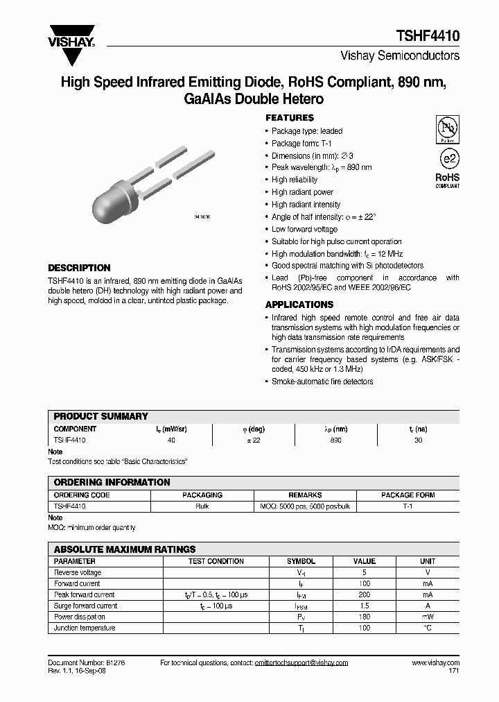 TSHF4410_3176049.PDF Datasheet