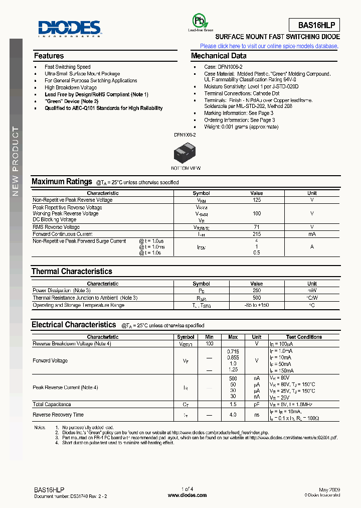 BAS16HLP_3258478.PDF Datasheet