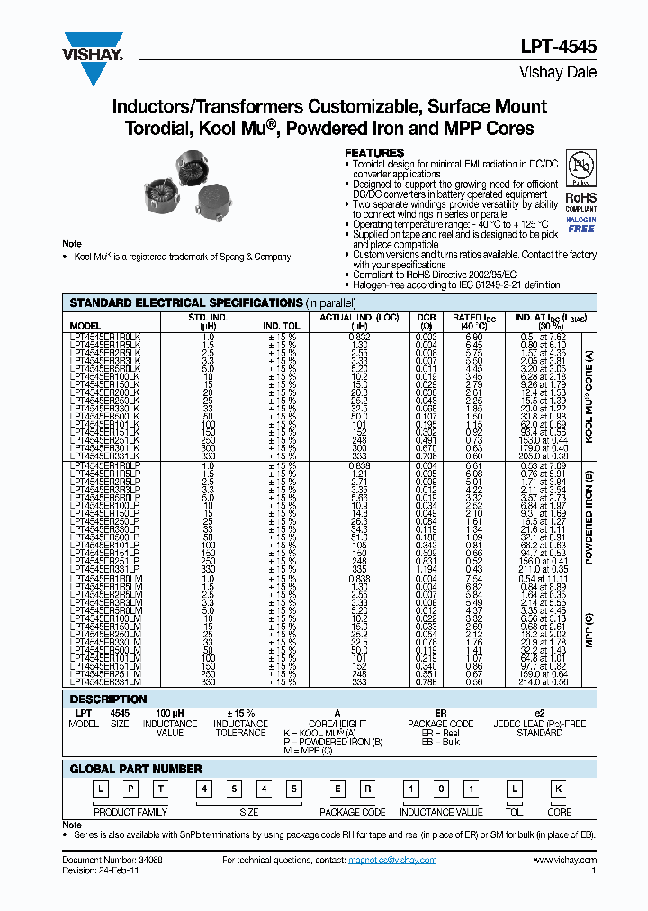 LPT4545ER5R0LK_3259112.PDF Datasheet