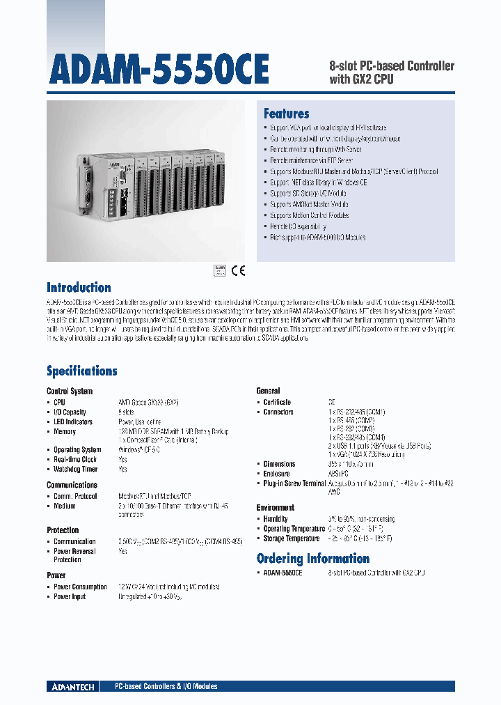 ADAM-5550CE_3264018.PDF Datasheet