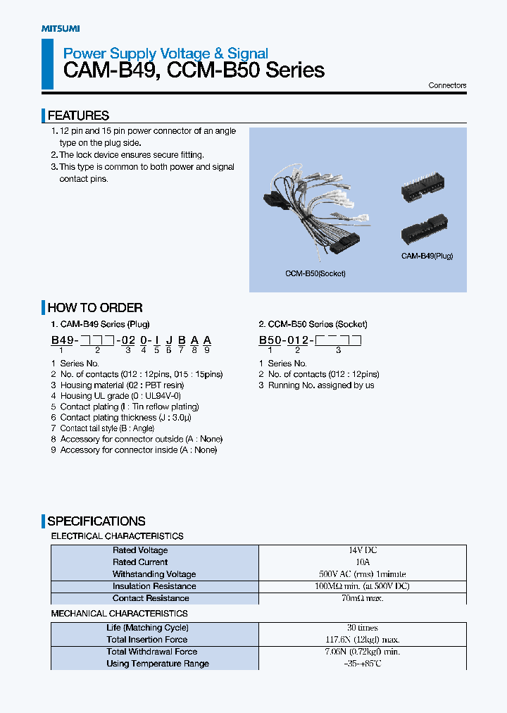 CAM-B49_3264919.PDF Datasheet