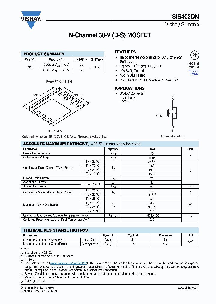 SIS402DN09_3266281.PDF Datasheet