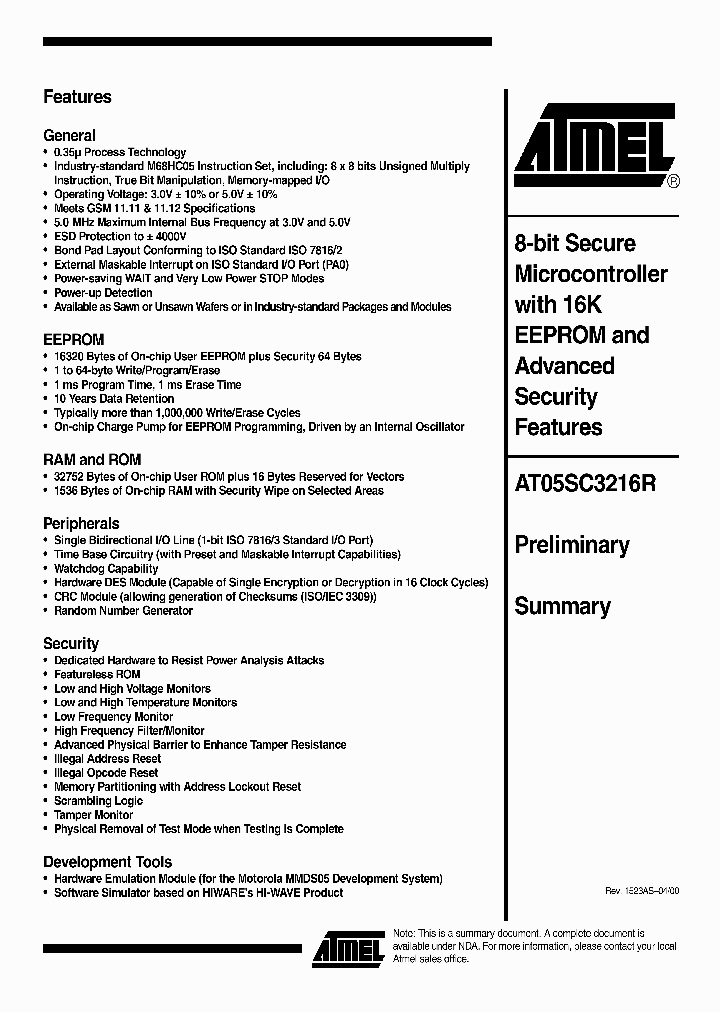 AT05SC3216R_3273476.PDF Datasheet