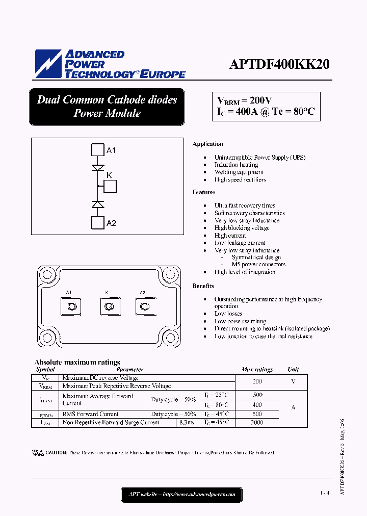 APTDF400KK20_3275995.PDF Datasheet
