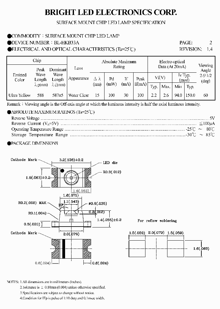 BL-HKB33A-TRB_3290494.PDF Datasheet