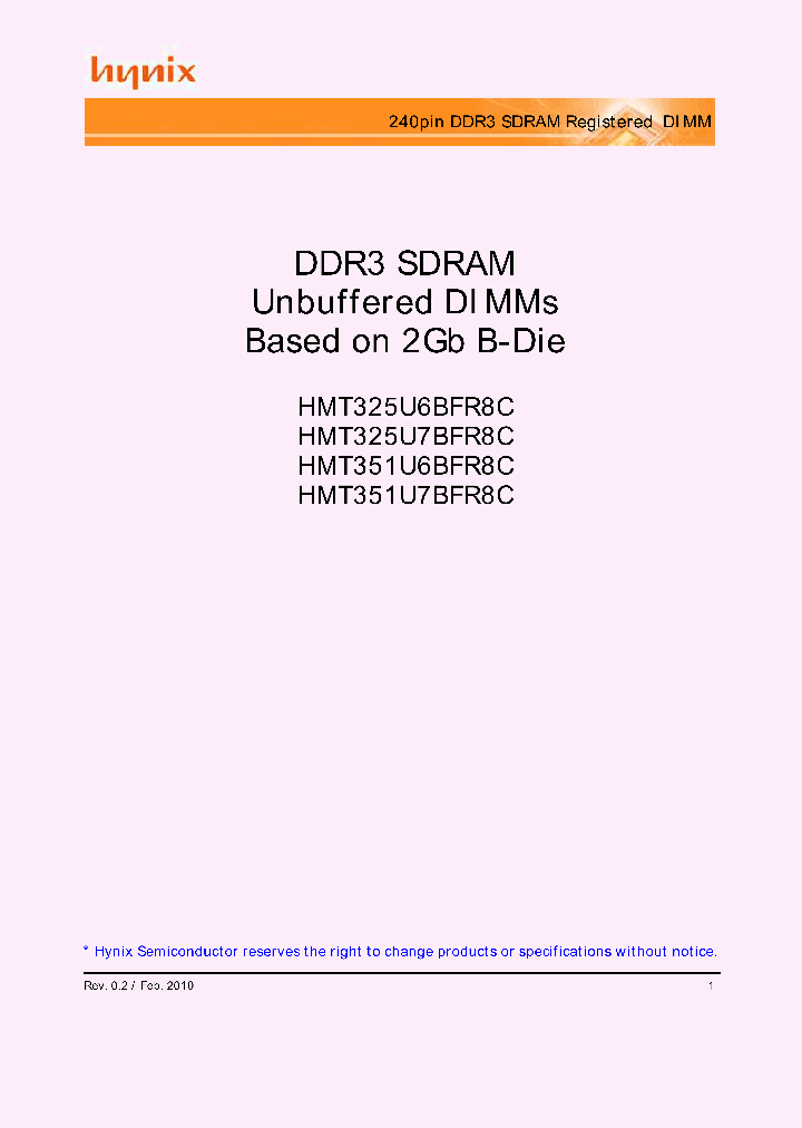 HMT351U7BFR8C-H9_3306710.PDF Datasheet
